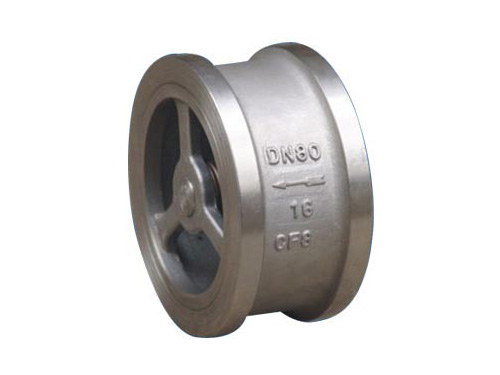 Wafer type lift check valve